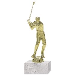 Trofeo Plástico Golf Masculino Pequeño