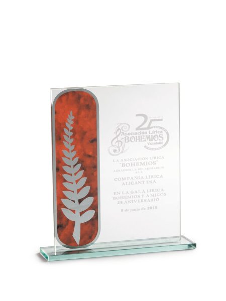 Galvano Cristal Rectangular 2360 - Imagen 3