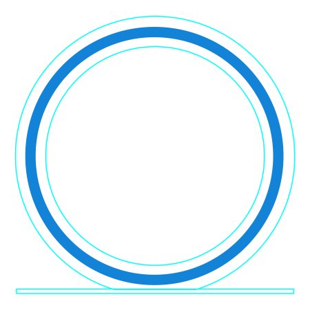 Galvano Cristal Circular 2366 - Imagen 4