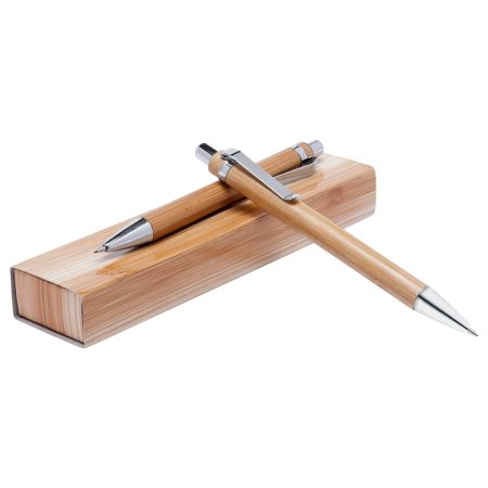 Set Portaminas y Bolígrafo Bamboo B92 - Imagen 2