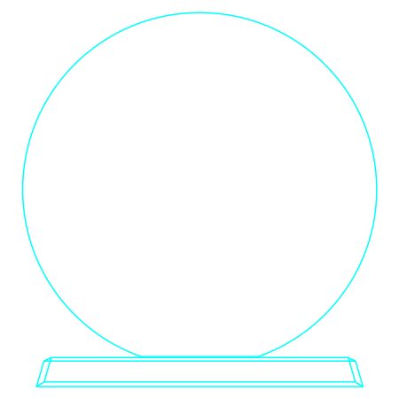 Galvano Cristal Circular CTA 00 - Imagen 5