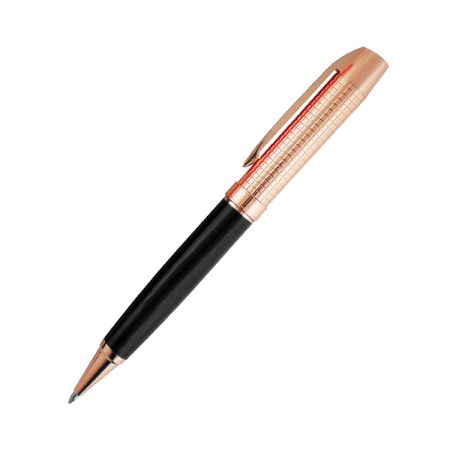 Bolígrafo Metálico Encobrizado Negro con estuche L75+B - Imagen 2