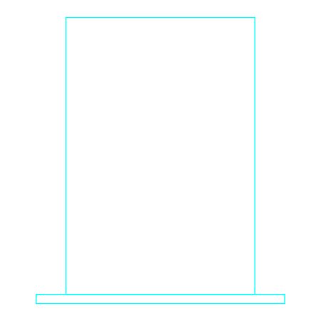 Galvano Cristal Rectangular LSA 11 - Imagen 5