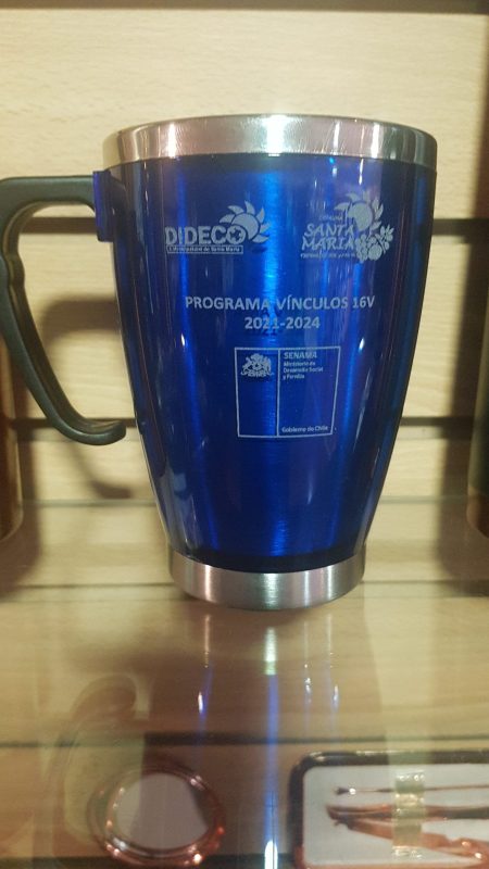 Mug Térmico Cónico Acero Inoxidable PVC M29 - Imagen 8