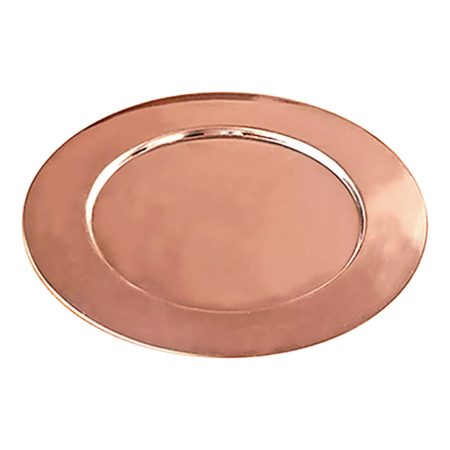 Set De 2 Posavasos Encobrizados Lisos M111