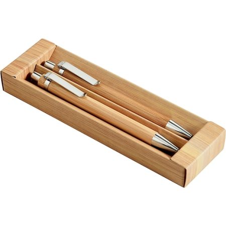 Set Portaminas y Bolígrafo Bamboo B92 - Imagen 6