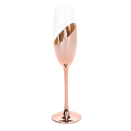 Set de 4 Copas Champagne Encobrizadas M85 - Imagen 5