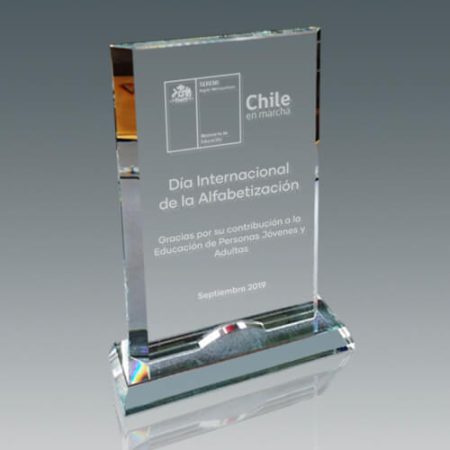 Galvano Cristal Rectangular LSA 066 - Imagen 3