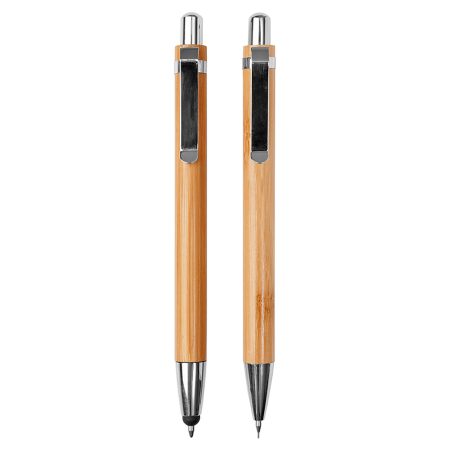 Set Portaminas y Bolígrafo Touch-Screen Bamboo B91 - Imagen 4