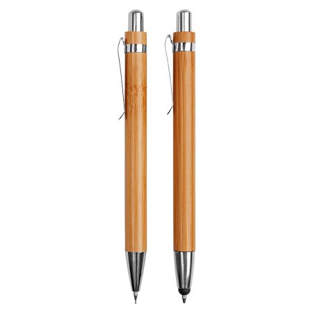 Set Portaminas y Bolígrafo Touch-Screen Bamboo B91 - Imagen 3