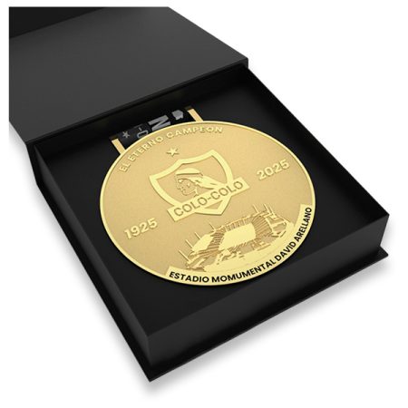 Medallón Conmemorativo Centenario Colo Colo - Imagen 4