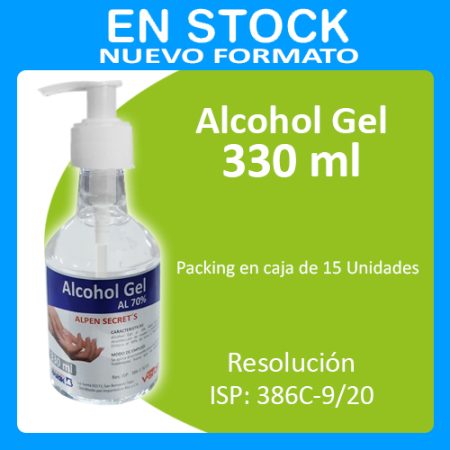Alcohol Gel 330 ml. - Imagen 2