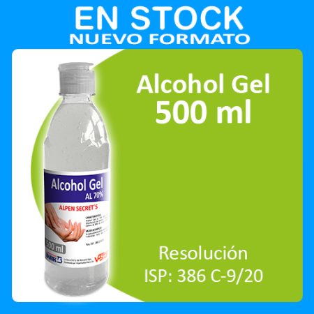 Alcohol Gel 500 ml. - Imagen 2