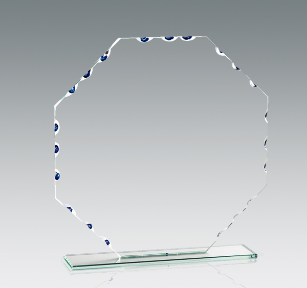 Galvano Cristal Octagonal 2376 - Imagen 2