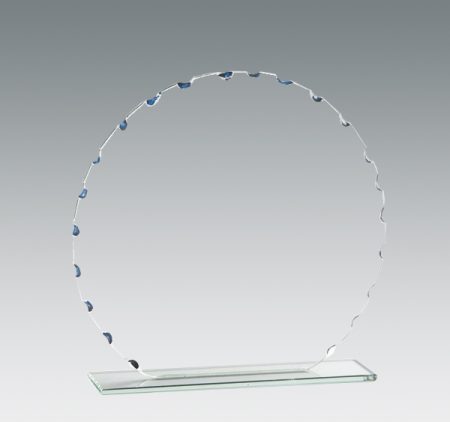 Galvano Cristal Circular 2377 - Imagen 2