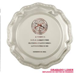 Plato Bandeja Redondo 2105 MS – Imagen 2