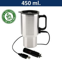 Mug Térmico Calentador para Automóvil M15