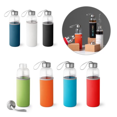 Botella Vidrio con funda M28 - Imagen 2
