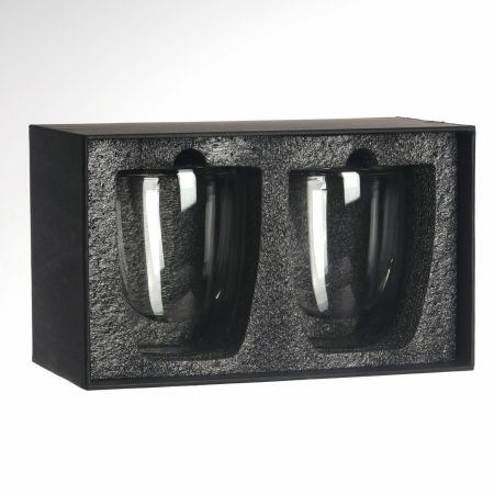 Set de 2 vasos de vidrio doble pared M4 - Imagen 3