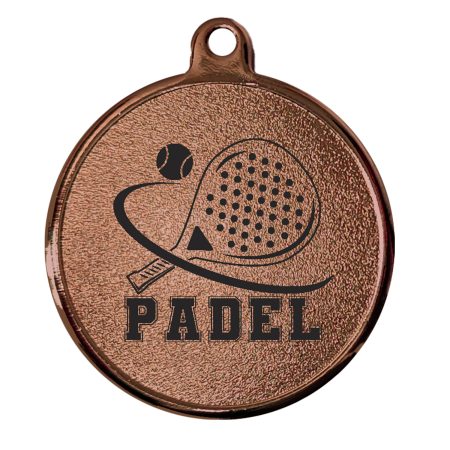 Medalla Pádel 55mm PAD55 - Imagen 4
