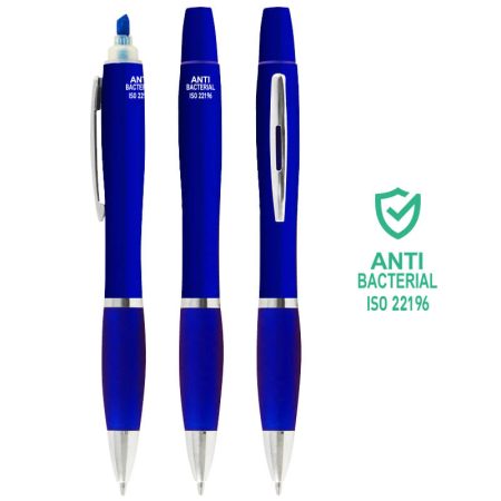 Bolígrafo Anti-Bacterial Destacador CO30 - Imagen 2