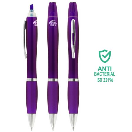 Bolígrafo Anti-Bacterial Destacador CO30 - Imagen 5